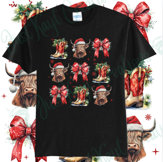Cowgirl Christmas Tee