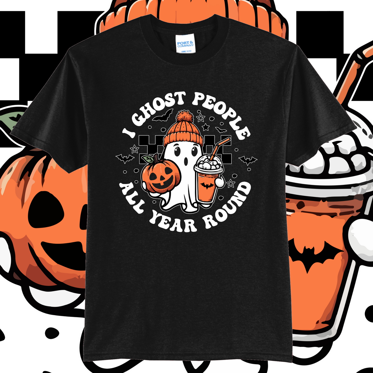 👻 "I Ghost People All Year Long" Tee 👻