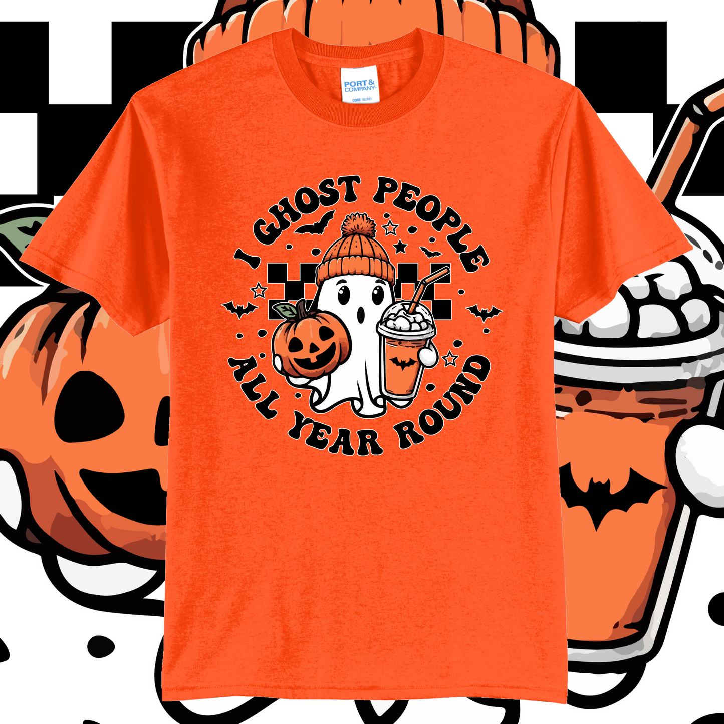 👻 "I Ghost People All Year Long" Tee 👻