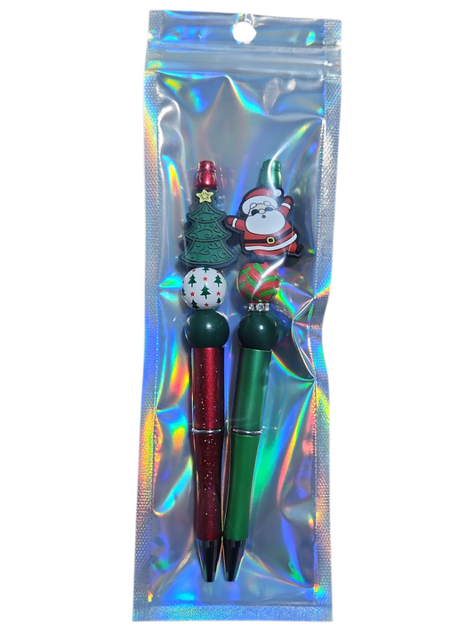Christmas Bead Pens