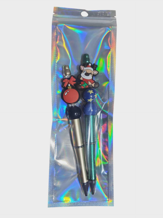 Christmas Bead Pens