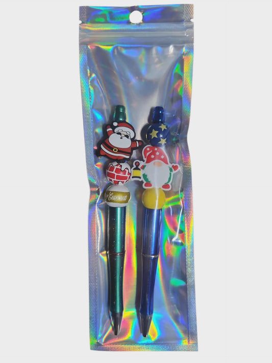 Christmas Bead Pens