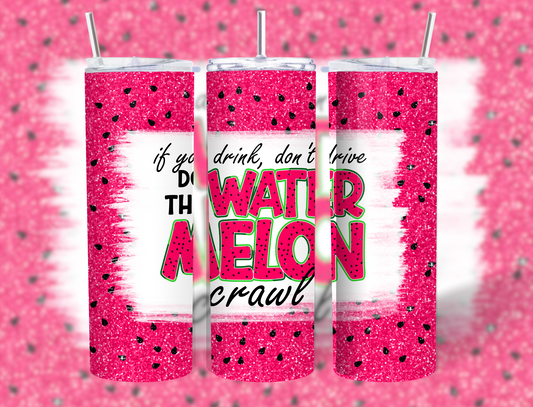 Watermelon Crawl 20oz Tumbler